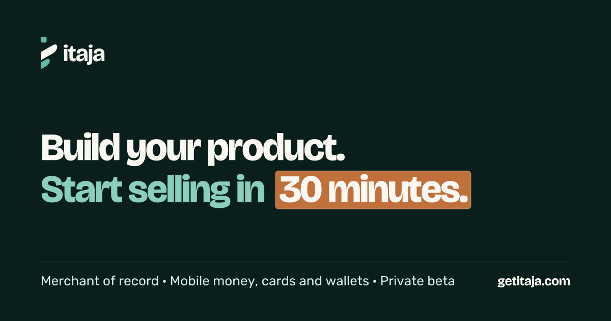 Itaja — Fintech & Monetization Infrastructure